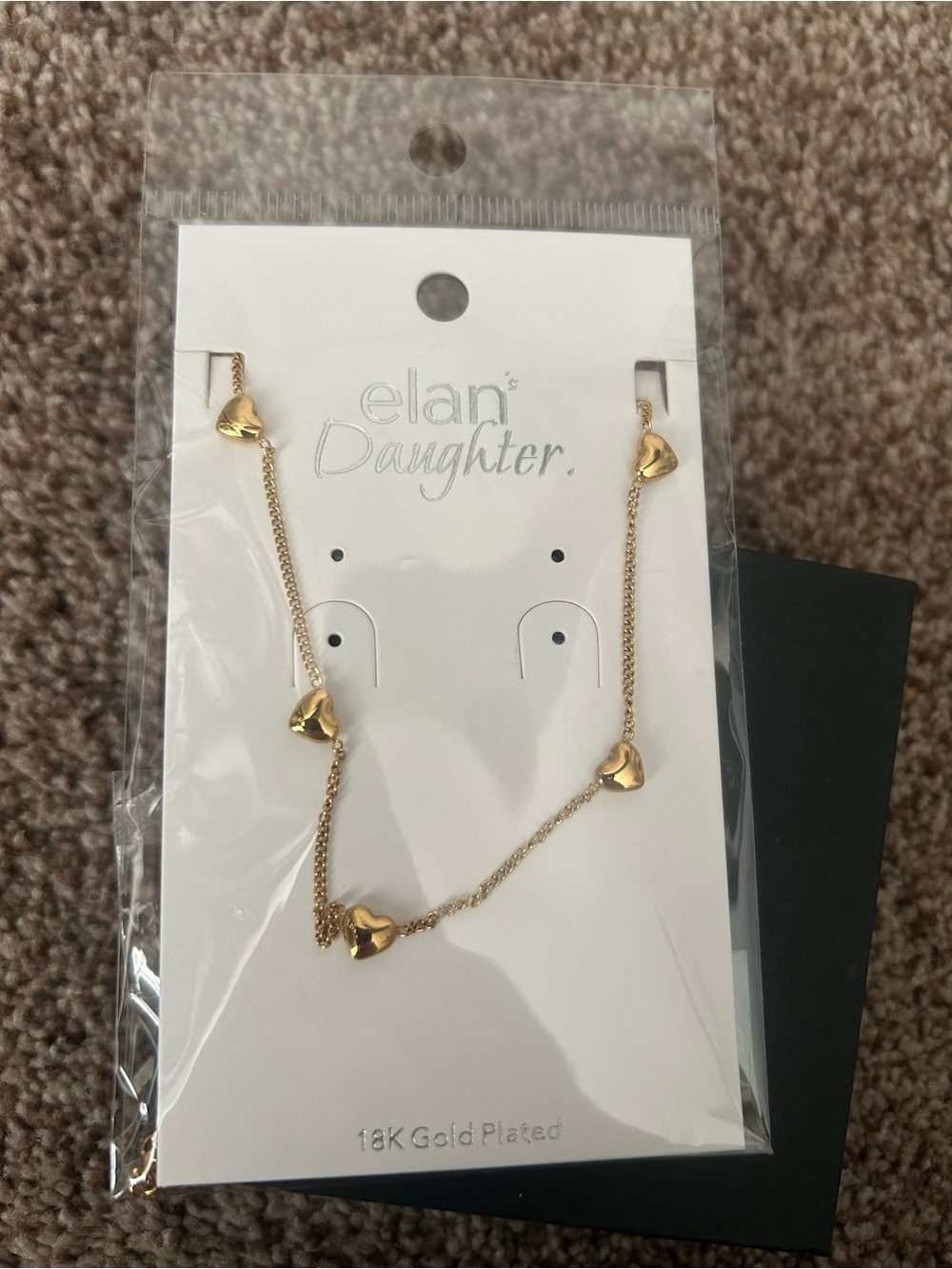 18K Gold-Plated Heart Necklace - Gold